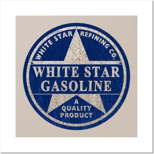 White Star Gasoline Posters and Art